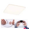 Kép 1/5 - Paulmann 92395 Veluna Varifit LED panel, négyzet, üveg, 3000K melegfehér, beépített LED, 1850 lm, IP44