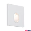 Kép 1/5 - Paulmann 92922 Wall lábazati fény, fehér, 2700K melegfehér, beépített LED, 110 lm, IP20