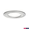 Kép 1/5 - Paulmann 92981 Nova fürdőszobai beépíthető lámpa, kerek, fix, 3-step-dimming, szálcsiszolt, GU10 foglalat, 450 lm, IP44