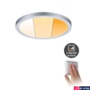 Kép 1/4 - Paulmann 92991 Areo Varifit LED panel, kerek, 3-step-dim to warm, króm, 2000K-4000K változtatható, beépített LED, 1700 lm, IP44