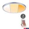 Kép 1/4 - Paulmann 92992 Areo Varifit LED panel, kerek, 3-step-dim to warm, króm, 2000K-4000K változtatható, beépített LED, 2000 lm, IP44