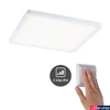 Kép 1/4 - Paulmann 93060 Areo Varifit LED panel, négyzet, 3-step-dimming, fehér, 4000K természetes fehér, beépített LED, 2200 lm, IP44