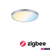 Kép 1/12 - Paulmann 93045 Areo Varifit LED panel, négyzet, tunable white, króm, 3000K-6500K változtatható, 1.200 lm, IP44