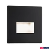 Kép 1/7 - Paulmann 93094 LED Recessed Edge Quadro beépíthető lámpa, kerek, fekete, 2700K melegfehér, 50 lm