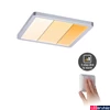 Kép 1/11 - Paulmann 93100 LED Recessed panel Areo VariFit LED panel, króm, 2000K-4000K változtatható, 1.200 lm, IP44