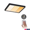 Kép 1/11 - Paulmann 93101 LED Recessed panel Areo VariFit LED panel, fekete, 2000K-4000K változtatható, 1.200 lm, IP44