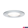Kép 1/5 - Paulmann 93479 Nova fürdőszobai beépíthető lámpa, 78 mmx78 mm, kerek, fix, 3-step-dimming, alumínium, 2700K melegfehér, GU10 foglalat, 460 lm, IP44