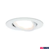 Kép 1/5 - Paulmann 93484 Nova beépíthető lámpa, kerek, billenthető, 3-step-dimming, fehér, 2700K melegfehér, Coin foglalat, 460 lm, IP23