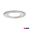 Kép 1/5 - Paulmann 93493 Nova fürdőszobai beépíthető lámpa, kerek, fix, 3-step-dimming, szálcsiszolt, 2700K melegfehér, Coin foglalat, 460 lm, IP44