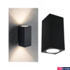 Kép 1/5 - Paulmann 94328 Flame kültéri fali lámpa, lefelé és felfelé világít, antracit, 3000K melegfehér, beépített LED, 390 lm, IP44