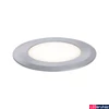 Kép 1/4 - Paulmann 94365 Floor kültéri beépíthető lámpa, kerek, felületbe süllyeszthető, rozsdamentes acél (inox), 3000K melegfehér, beépített LED, 210 lm, IP65