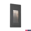 Kép 1/6 - Paulmann 94382 Wall DL kültéri beépíthető lámpa, 103 mmx58 mm, négyzet, fekete, 3000K melegfehér, beépített LED, 500 lm, IP44