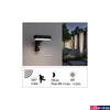 Kép 1/8 - Paulmann 94548 Outdoor House ITO Motion kültéri fali lámpa, antracit, 3000K melegfehér, 450 lm, IP44