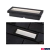 Kép 1/6 - Paulmann 94576 Outdoor Solar kültéri beépíthető lámpa, négyzet, fekete, 3000K melegfehér, 0,12 lm, IP67