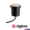 Kép 1/13 - Paulmann 94588 Plug&Shine kültéri beépíthető lámpa, négyzet, fekete, 2000K-2700K változtatható, 250 lm, IP65