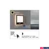 Kép 1/11 - Paulmann 94665 Outdoor Lamina Panel kültéri mennyezeti lámpa, fekete, 3000K melegfehér, 950 lm, IP44