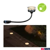 Kép 1/10 - Paulmann 94721 Plug&Shine kültéri beépíthető lámpa, négyzet, ezüst, 2200K ultra-melegfehér, 90 lm, IP67