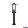 Kép 1/8 - Paulmann 94737 Outdoor Bollard kültéri kültéri állólámpa, fekete, 2200K ultra-melegfehér, E27 foglalat, 420 lm, IP44