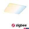 Kép 1/12 - Paulmann 95384 Veluna Varifit LED panel, négyzet, tunable white, üveg, 3000K-6500K változtatható, 1.000 lm, IP44