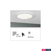Kép 1/11 - Paulmann 95390 LED Recessed panel mennyezeti lámpa, fehér, 4000K természetes fehér, beépített LED, 2460 lm, IP20