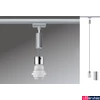 Kép 1/5 - Paulmann 95436 URail 2Easy Basic függesztett E27 foglalat bura nélkül, króm