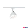 Kép 1/5 - Paulmann 95447 URail Arena sínes LED spotlámpa, beépített LED, 15W, 1180 lm, 2700K melegfehér, fehér/króm, fényerőszabályozható