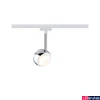 Kép 1/4 - Paulmann 95456 URail Capsule II sínre szerelhető spotlámpa, beépített LED, 230V, 6W, 2700K melegfehér, 315 lm, króm, 30°
