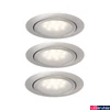 Kép 1/5 - Paulmann 99812 Furniture bútorvilágító, szálcsiszolt, 2700K melegfehér, beépített LED, 34 lm