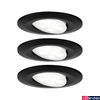Kép 1/8 - Paulmann 99991 LED Recessed luminaire Calla spotlámpa, fekete, 4000K természetes fehér, beépített LED, 680 lm, IP65