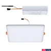 Kép 11/12 - Paulmann 95384 Veluna Varifit LED panel, négyzet, tunable white, üveg, 3000K-6500K változtatható, 1.000 lm, IP44