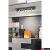 Kép 2/4 - Paulmann 70636 Rotate bútorvilágító, 3db forgatható lámpafejjel, elemes, szürke, 3000K melegfehér, beépített LED, 18 lm
