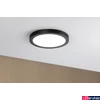 Kép 2/3 - Paulmann 70984 Abia LED panel, 300 mmx300 mm, kerek, mennyezeti, fekete, 2700K melegfehér, beépített LED, 3200 lm, IP20