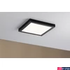 Kép 2/5 - Paulmann 70985 Abia LED panel, 300 mmx300 mm, négyzet, mennyezeti, fekete, 2700K melegfehér, beépített LED, 3200 lm, IP20