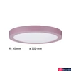 Kép 2/4 - Paulmann 70989 LED Panel Abia mennyezeti lámpa, lila, 2700K melegfehér, 2.200 lm, IP20