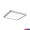Kép 2/7 - Paulmann 70993 LED Panel Atria Shine mennyezeti lámpa, króm, 3000K melegfehér, 900 lm, IP20