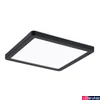 Kép 2/7 - Paulmann 71014 LED Panel Atria Shine mennyezeti lámpa, fekete, 4000K természetes fehér, 900 lm, IP20