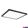 Kép 2/7 - Paulmann 71015 LED Panel Atria Shine mennyezeti lámpa, fekete, 4000K természetes fehér, 1.600 lm, IP20