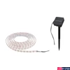 Kép 2/10 - Paulmann 78896 Led strip Solar LED LED szalag, Napelemes, fekete, 2700K melegfehér, 48 lm, IP44