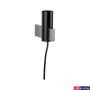 Kép 2/4 - Paulmann 79762 Neordic Aik fali lámpa, bura nélküli, design, fekete, E27 foglalat, IP20