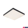 Kép 2/10 - Paulmann 79907 Led Panel Velora mennyezeti lámpa, fekete, 3000K-6500K változtatható, 1.140 lm, IP20