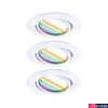 Kép 2/9 - Paulmann 92466 LED Recessed Base Coin spotlámpa, fehér, 3000K-6500K változtatható, 420 lm, IP20