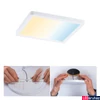 Kép 2/12 - Paulmann 93047 Areo Varifit LED panel, négyzet, tunable white, fehér, 3000K-6500K változtatható, 1.200 lm, IP44