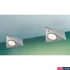 Kép 2/6 - Paulmann 93572 Triangle Sensor pultvilágítás, beépített szenzorral, szálcsiszolt, 2700K melegfehér, beépített LED, 170 lm