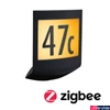 Kép 2/15 - Paulmann 94509 Outdoor Padea kültéri fali lámpa, antracit, 2200K-3000K változtatható, 550 lm, IP44