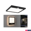Kép 2/11 - Paulmann 94665 Outdoor Lamina Panel kültéri mennyezeti lámpa, fekete, 3000K melegfehér, 950 lm, IP44