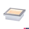 Kép 2/8 - Paulmann 94724 Outdoor Solar kültéri beépíthető lámpa, négyzet, fehér, 2200K ultra-melegfehér, 4 lm, IP67