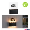 Kép 2/9 - Paulmann 94725 Outdoor Solar kültéri fali lámpa, antracit, 2200K ultra-melegfehér, 18 lm, IP44