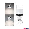 Kép 2/6 - Paulmann 94971 URail Aldan sínre szerelhető függesztett lámpa, kör, beépített LED, 8,5W, 820 lm, 2700K melegfehér, fehér, fényerőszabályozható