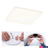 Kép 2/12 - Paulmann 95384 Veluna Varifit LED panel, négyzet, tunable white, üveg, 3000K-6500K változtatható, 1.000 lm, IP44