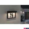 Kép 2/7 - Paulmann 95388 Prem RL kültéri fali lámpa, fekete, 3000K melegfehér, beépített LED, 6 lm, IP44